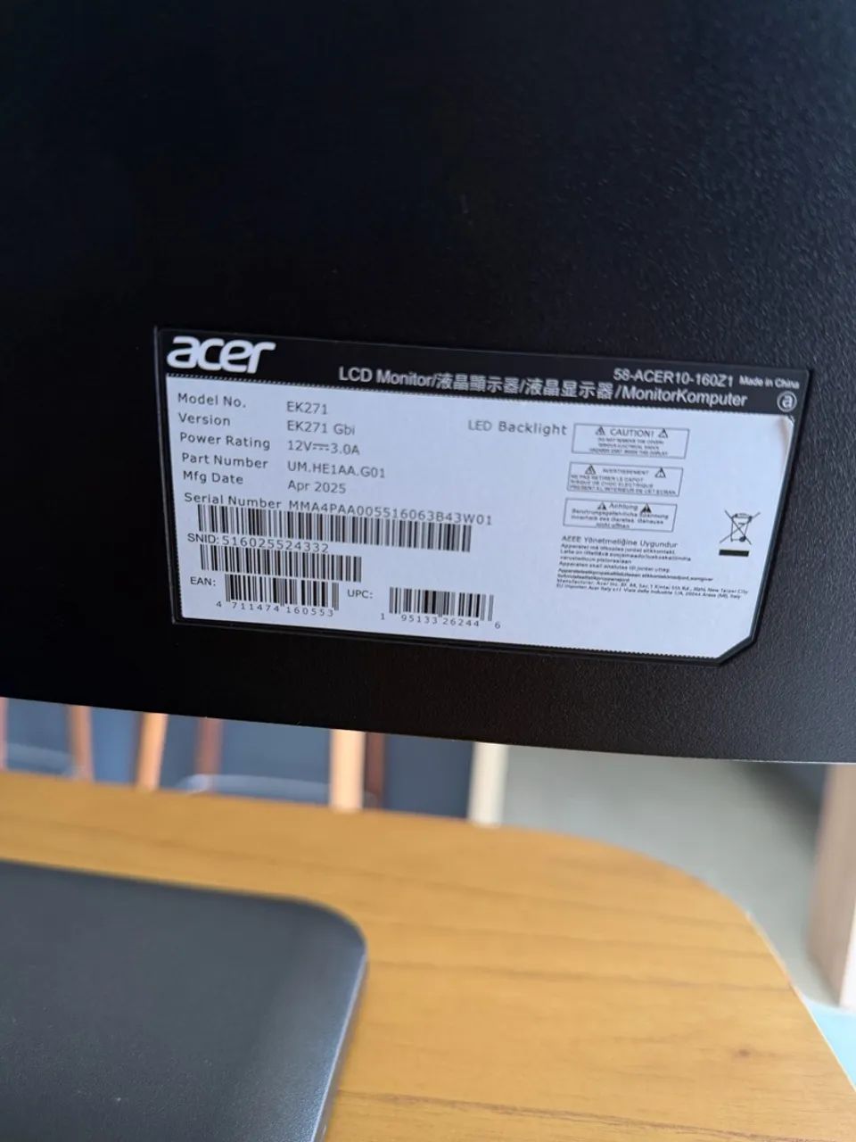 Monitor acer 27  - Foto 2