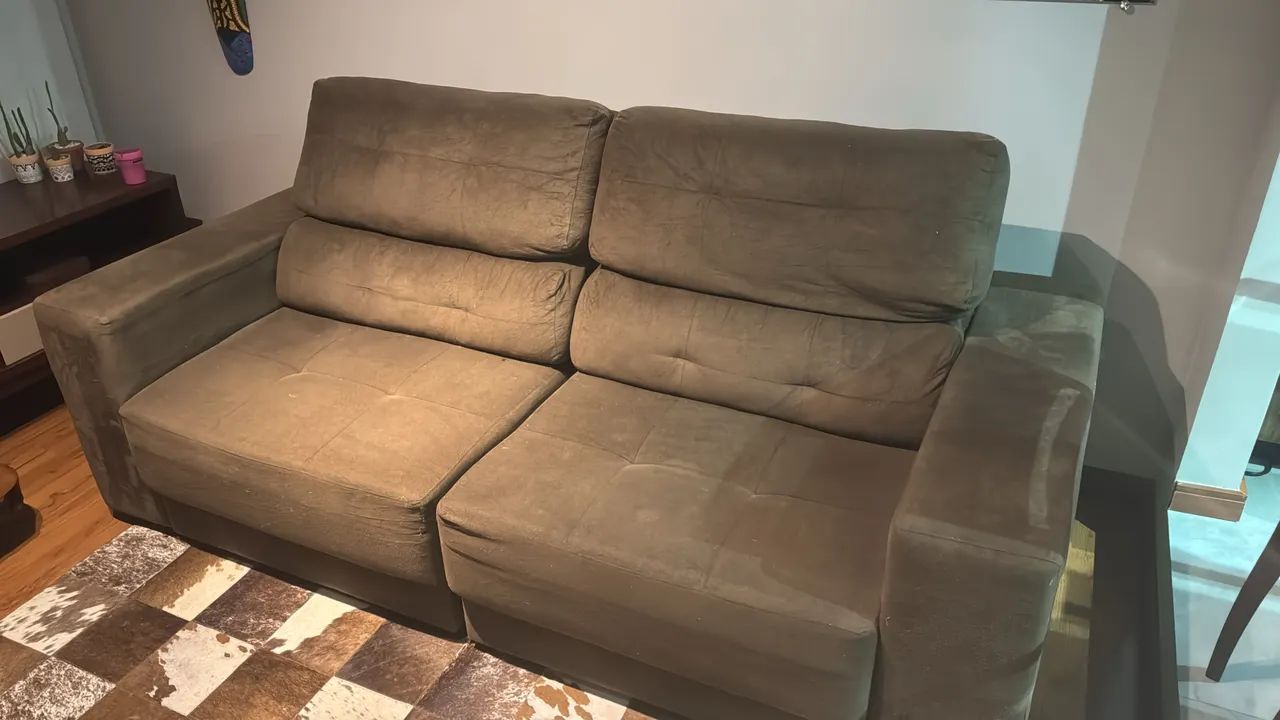 Sofa 3 lugares retratil - Foto 2