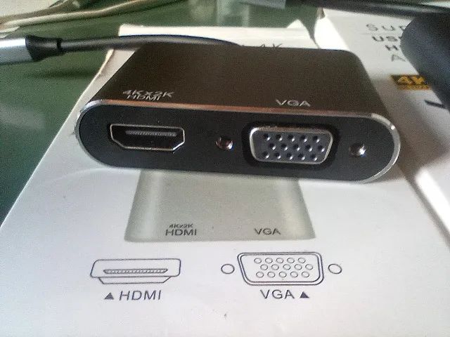 2 USB - C para VGA e HDMI - Foto 3