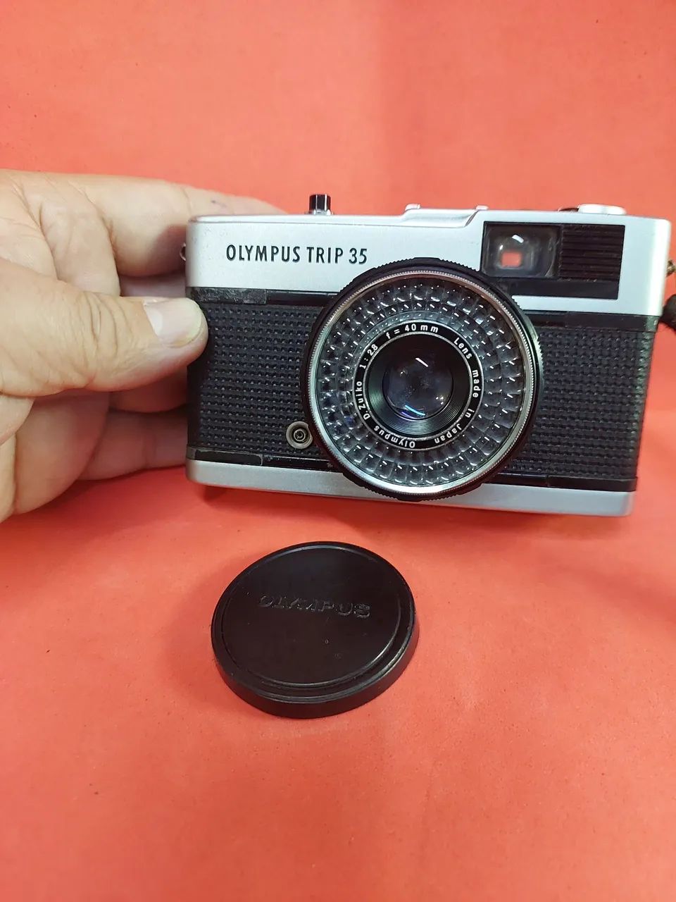 Câmera Olympus Trip 35 funcionando perfeitamente - Câmeras e