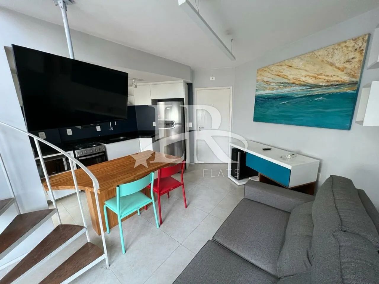 LR Flats Apartamento e Studio - Duplex mobiliado para alugar na Vila Nova Conceição. - Foto 2