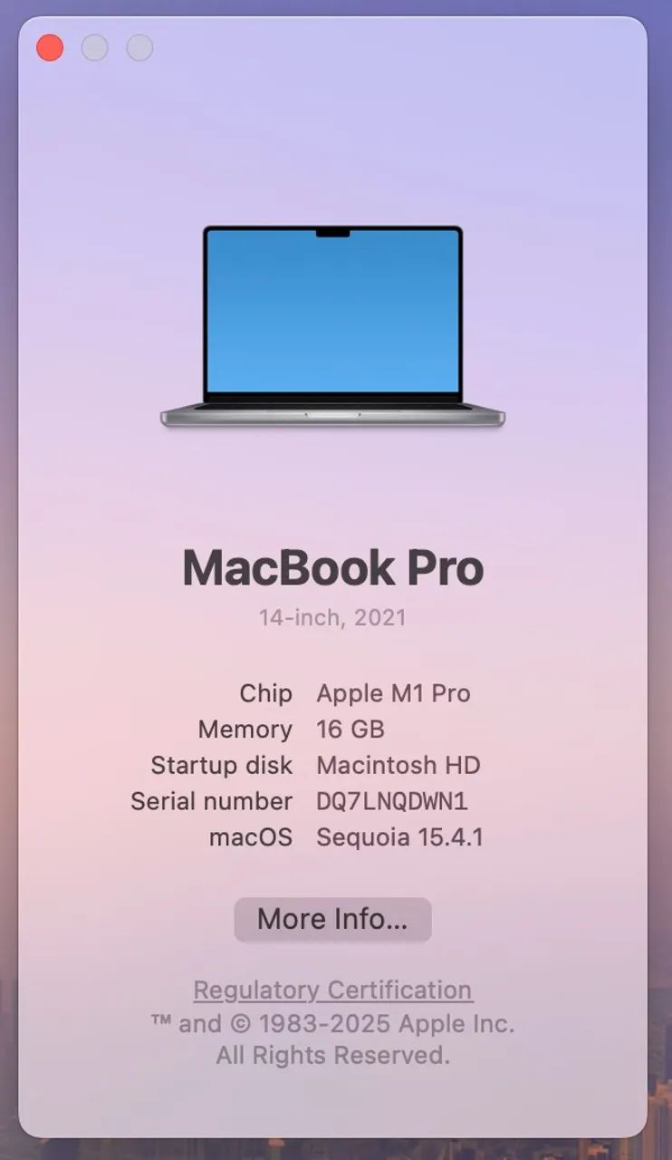 MacBook Pro M1 2021 (M1/16/500GB) 14 polegadas - Notebooks - Santa