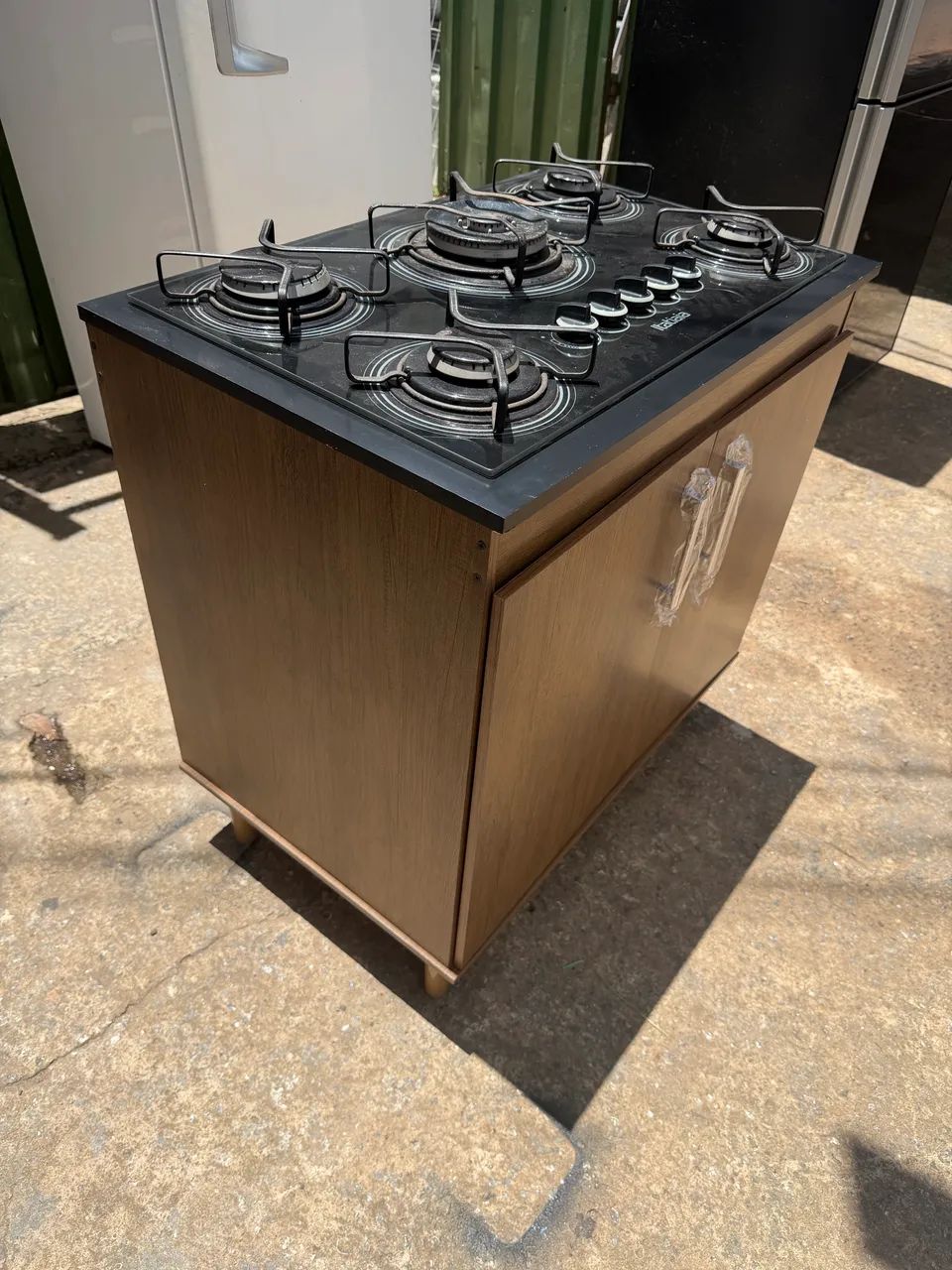 Fogão cooktop com balcão funcionando perfeitamente combino entrega  - Foto 3
