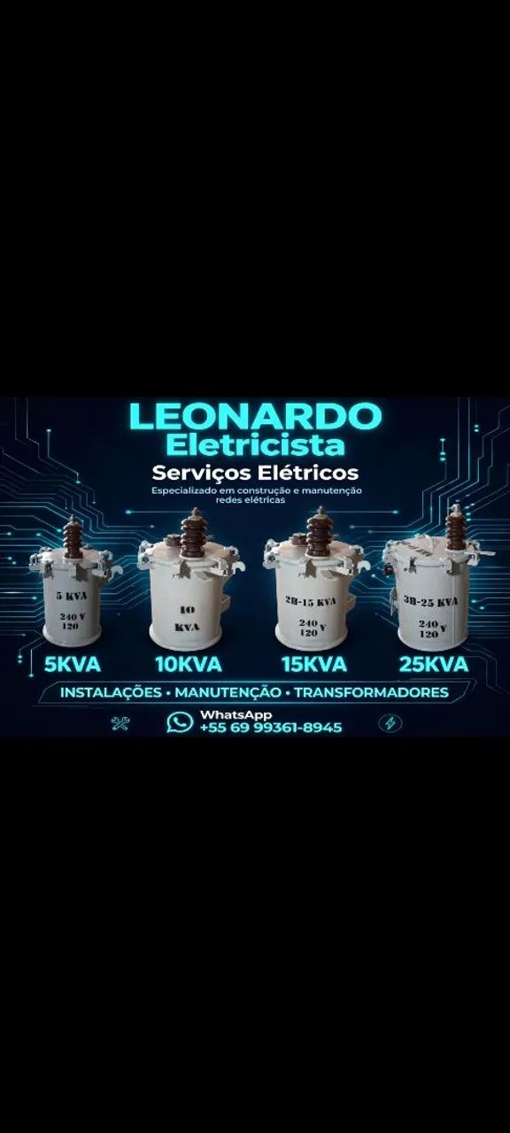 Construção manutenção de redes elétricas 