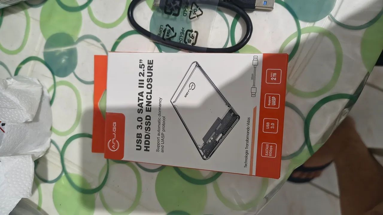 Vendo HD externo novo (1 terabyte) - Foto 3