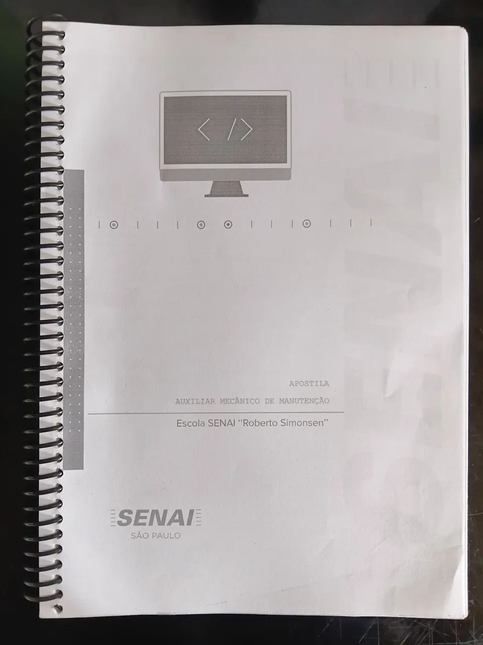 Apostilas SENAI Aux. Mecânico de Manutenção + Leitura e Interpretação de Desenho Mecânico