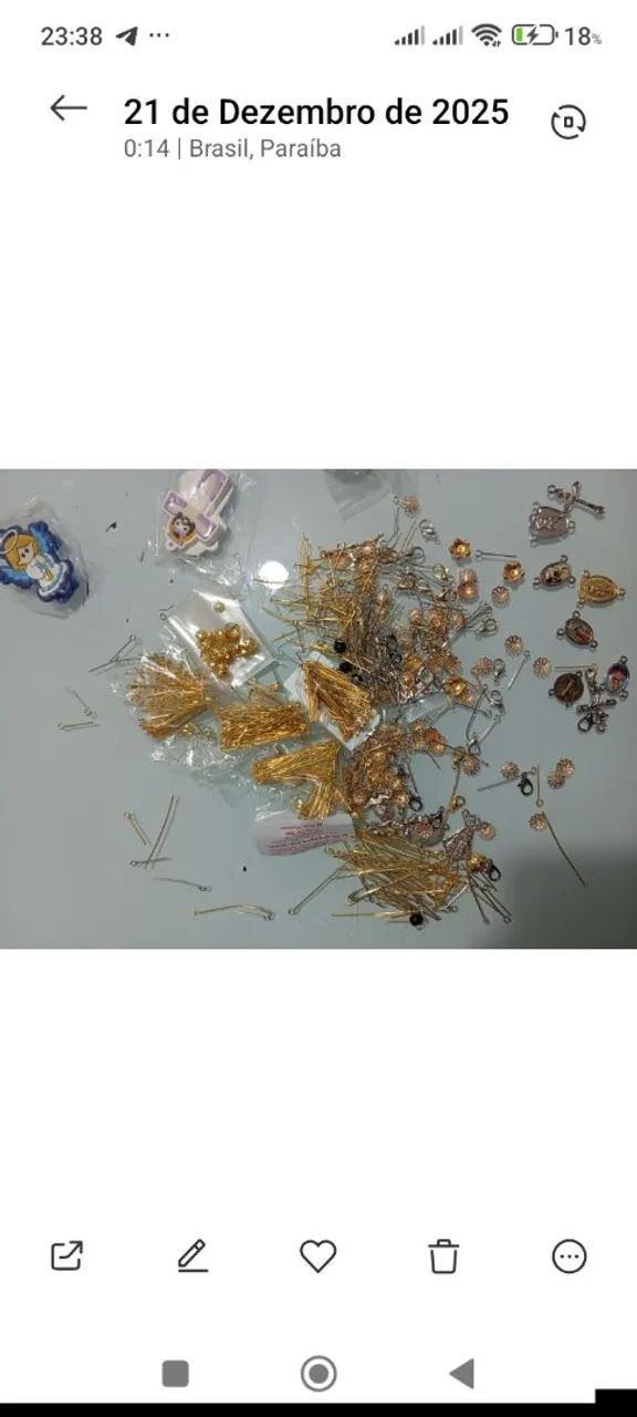 Material para terços e pulseiras - Foto 2