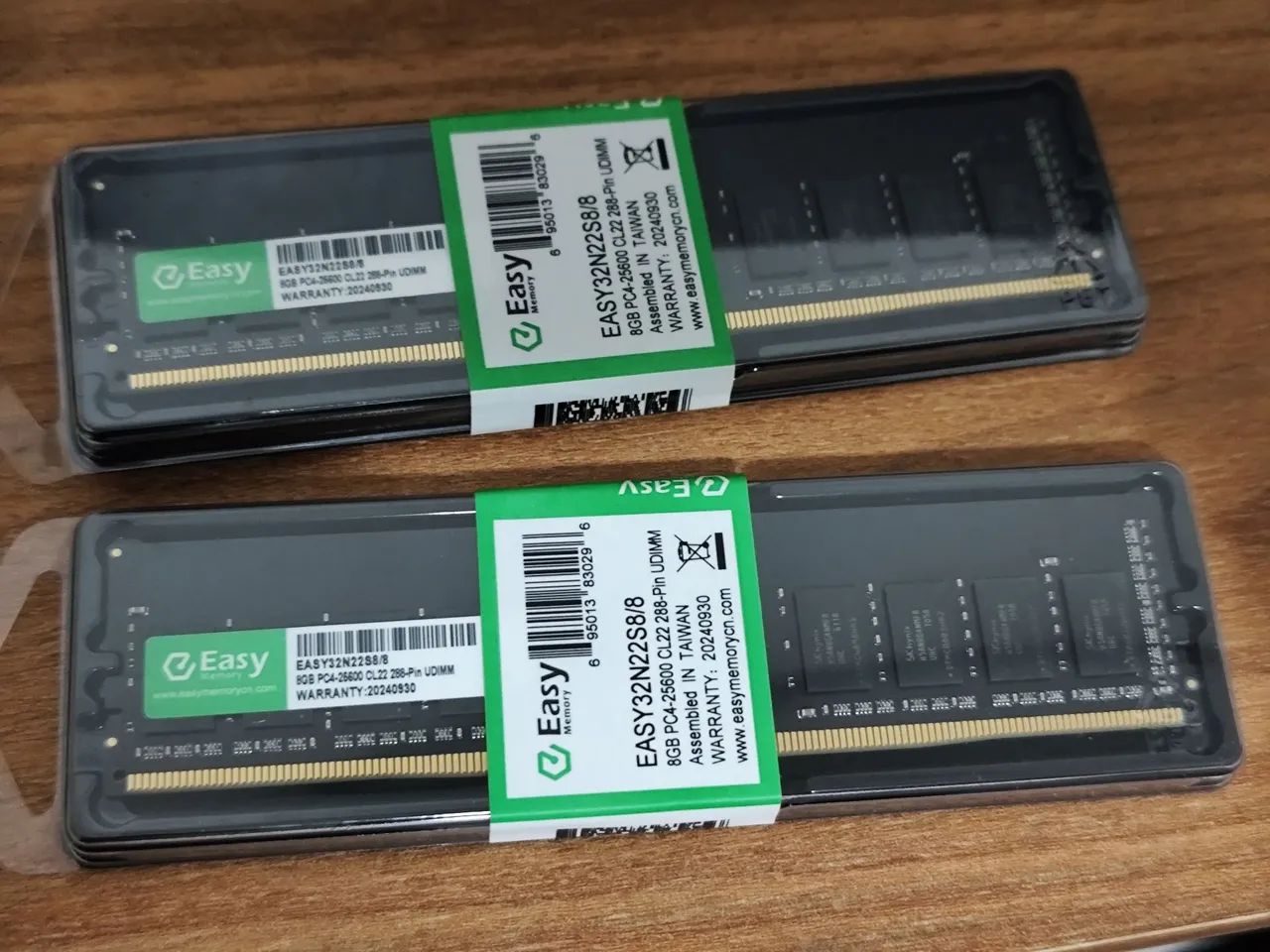Par Memória easy dd4 8gb 3200mhz
