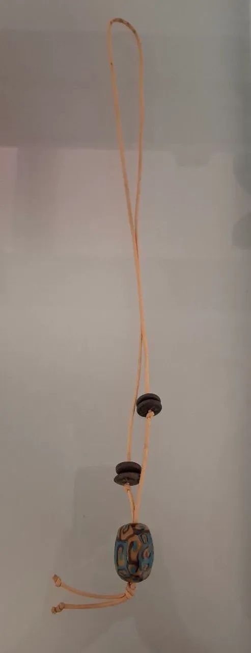 Colar com pingente forrada de massa Fimo - Foto 3