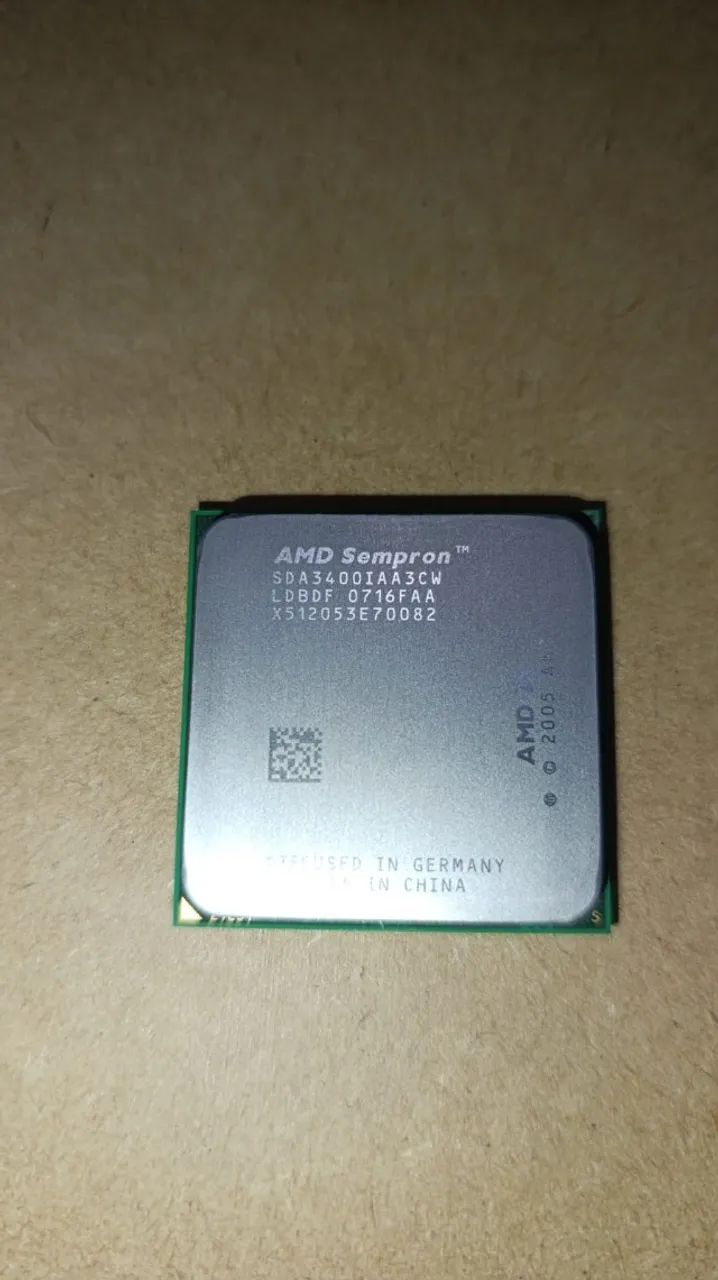 CPU's de PC Desktop e AMD e INTEL Celeron, Core 2 Duo e Sempron