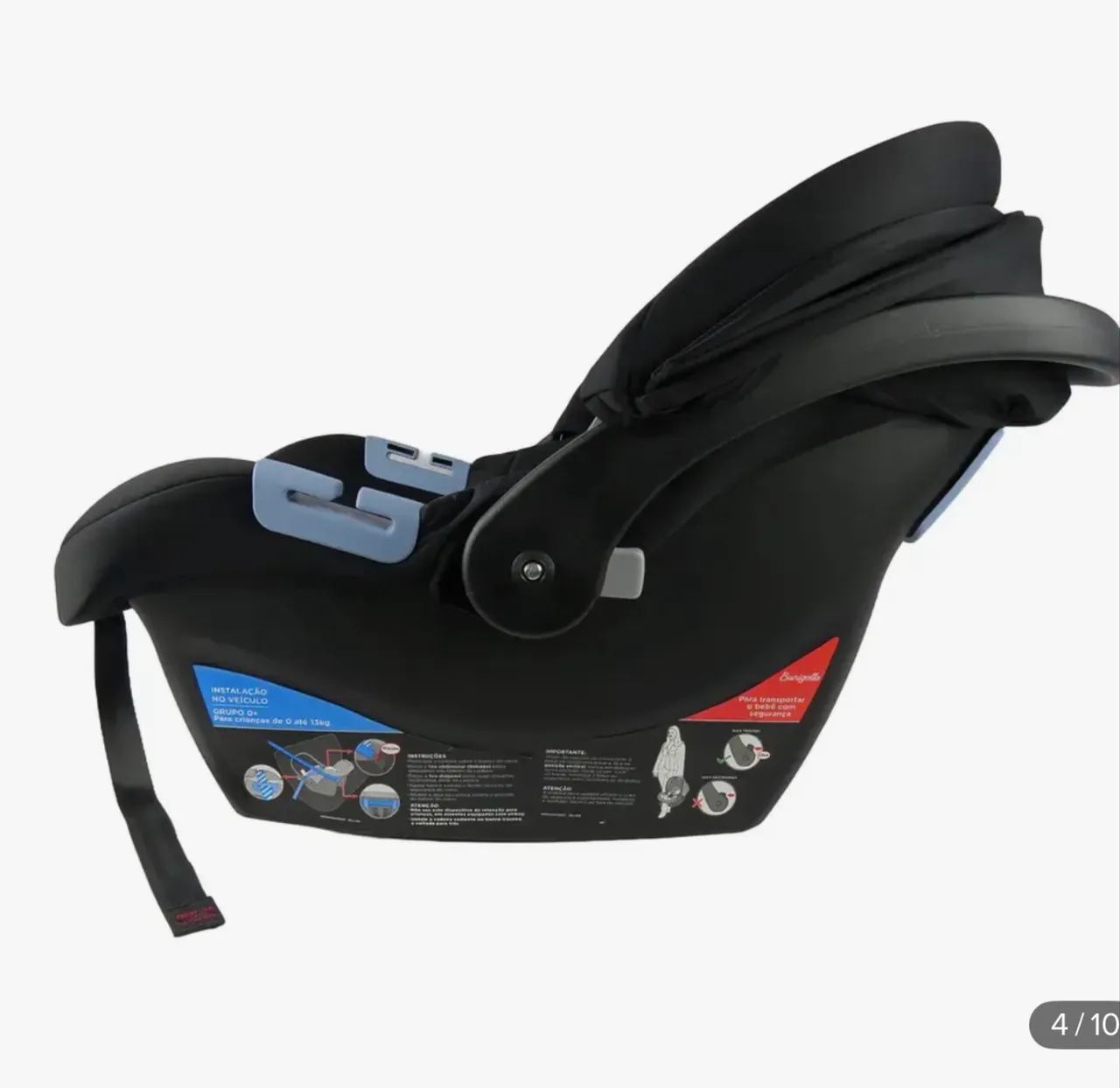 Bebê Conforto Materna Burigotto com base isofix - Foto 4