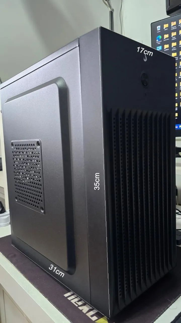 CPU i3-7100 | 12Gb DDR4 | SSD 256GB | NVidia Quadro | Fonte