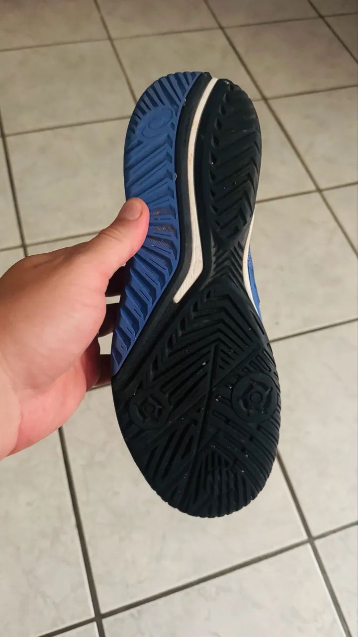Asics Gel Resolution 9 Clay azul e preto.  - Foto 2