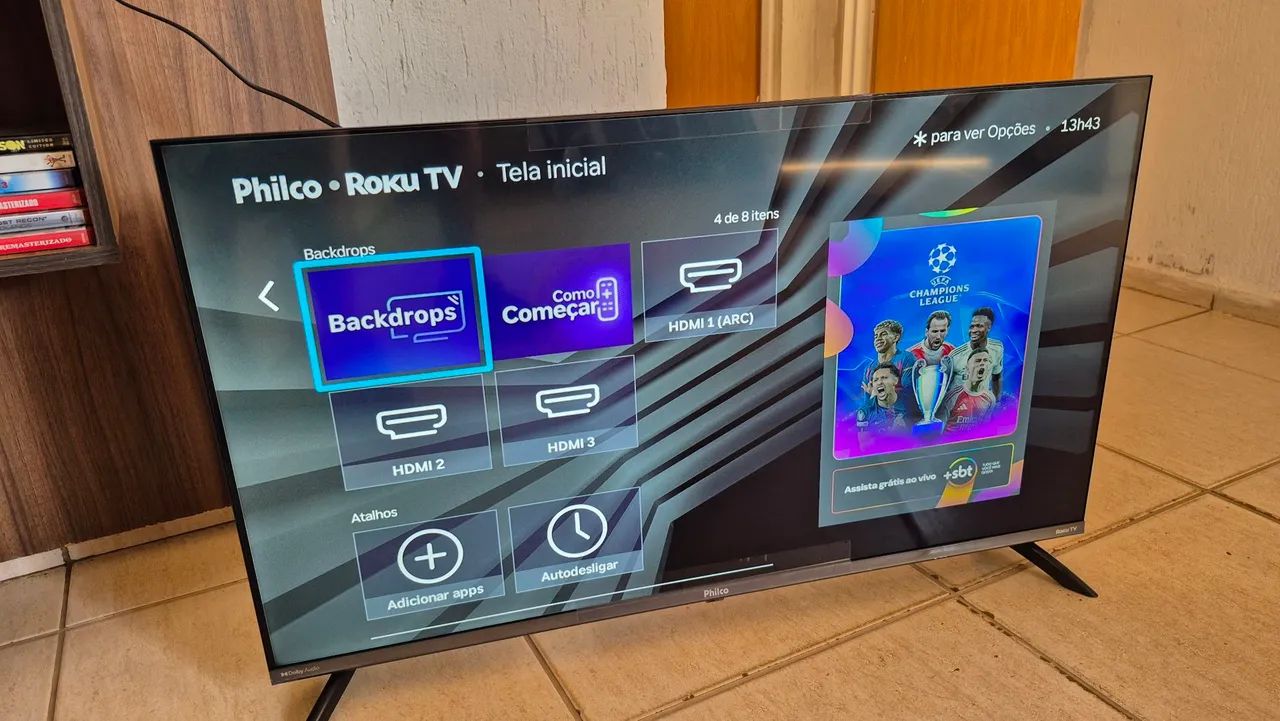 Tv smart 43 Philco Roku impecável  - Foto 2