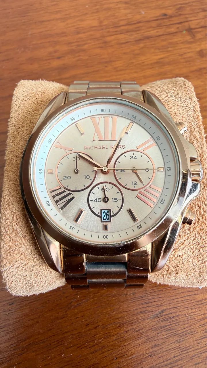 Relógio Michael Kors Bradshaw MK5503 Rosé Original