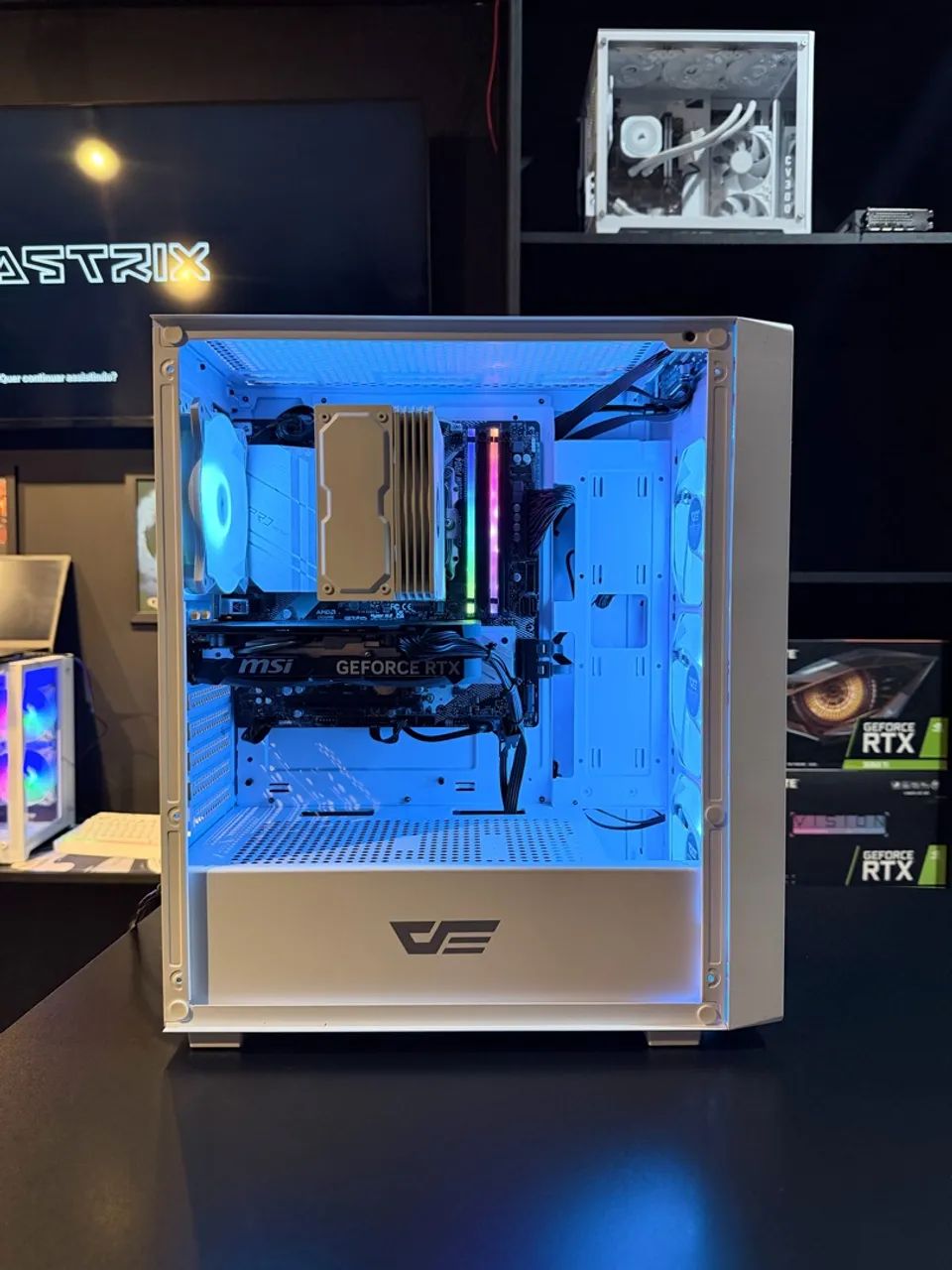Pc gamer Ryzen 5 com Rtx e garantia  - Foto 4