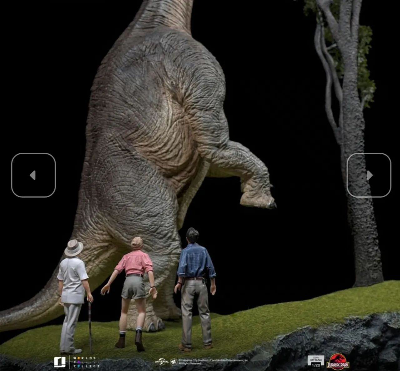 Welcome To Jurassic Park Iron Studios Special Edition - Foto 3
