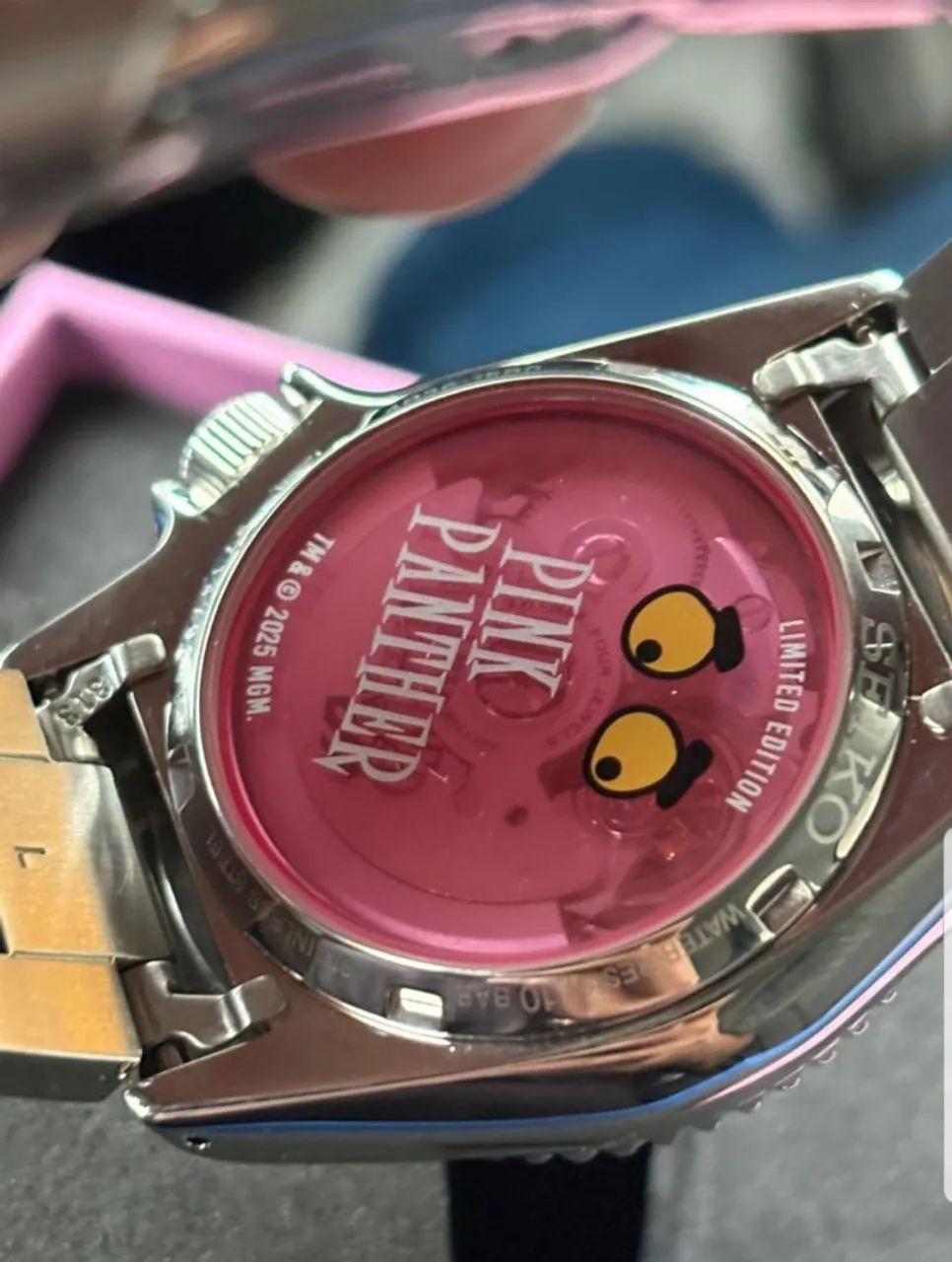 Seiko pantera cor de rosa - Foto 2