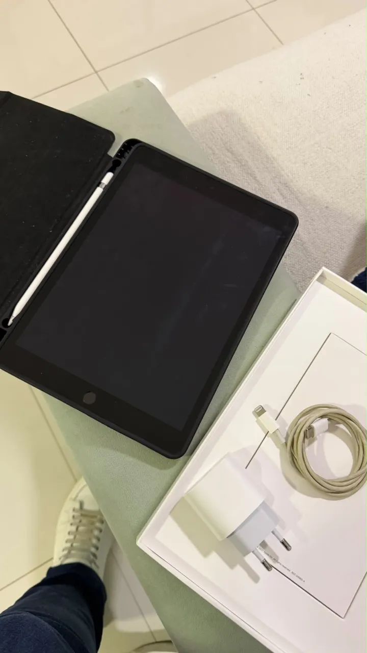 Anúncio de um iPad 