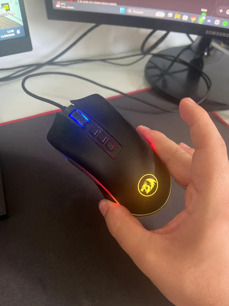 MOUSE GAMER RED DRAGON