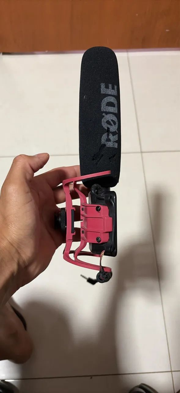 Microfone Shotgun Rode VideoMic Com Shockmount Rycote Lyre (Usado) - Foto 2
