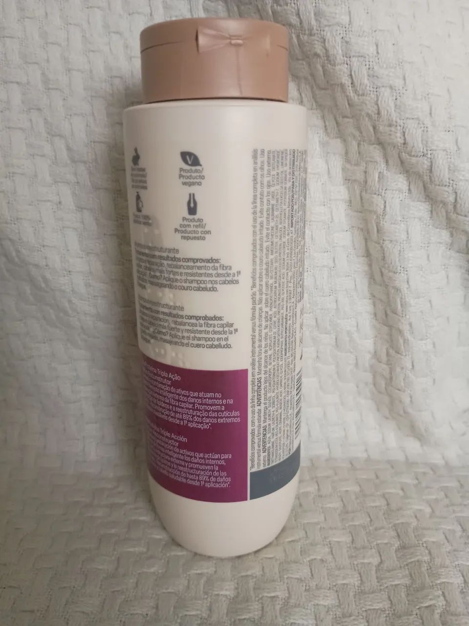 Shampoo natura lumina reconstrução danos extremos - Foto 2
