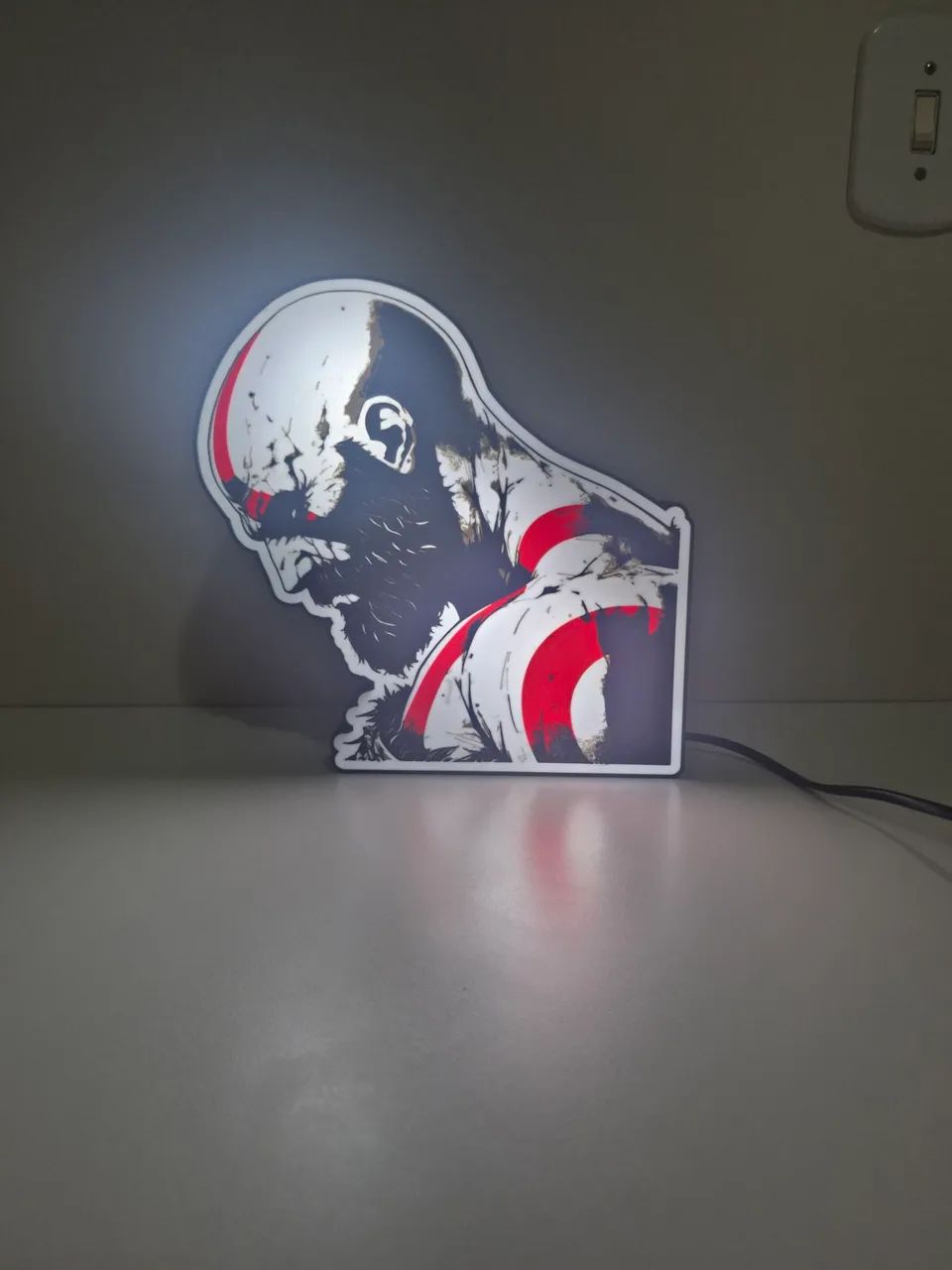 Caixa de luz GOD OF WAR