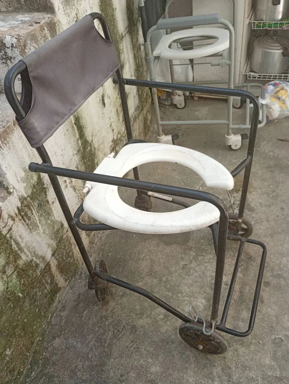 Cadeira de rodas banho