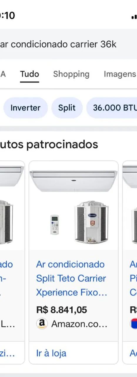 Vendo Ar condicionado  CARRIER  36k<br>36K - Foto 5