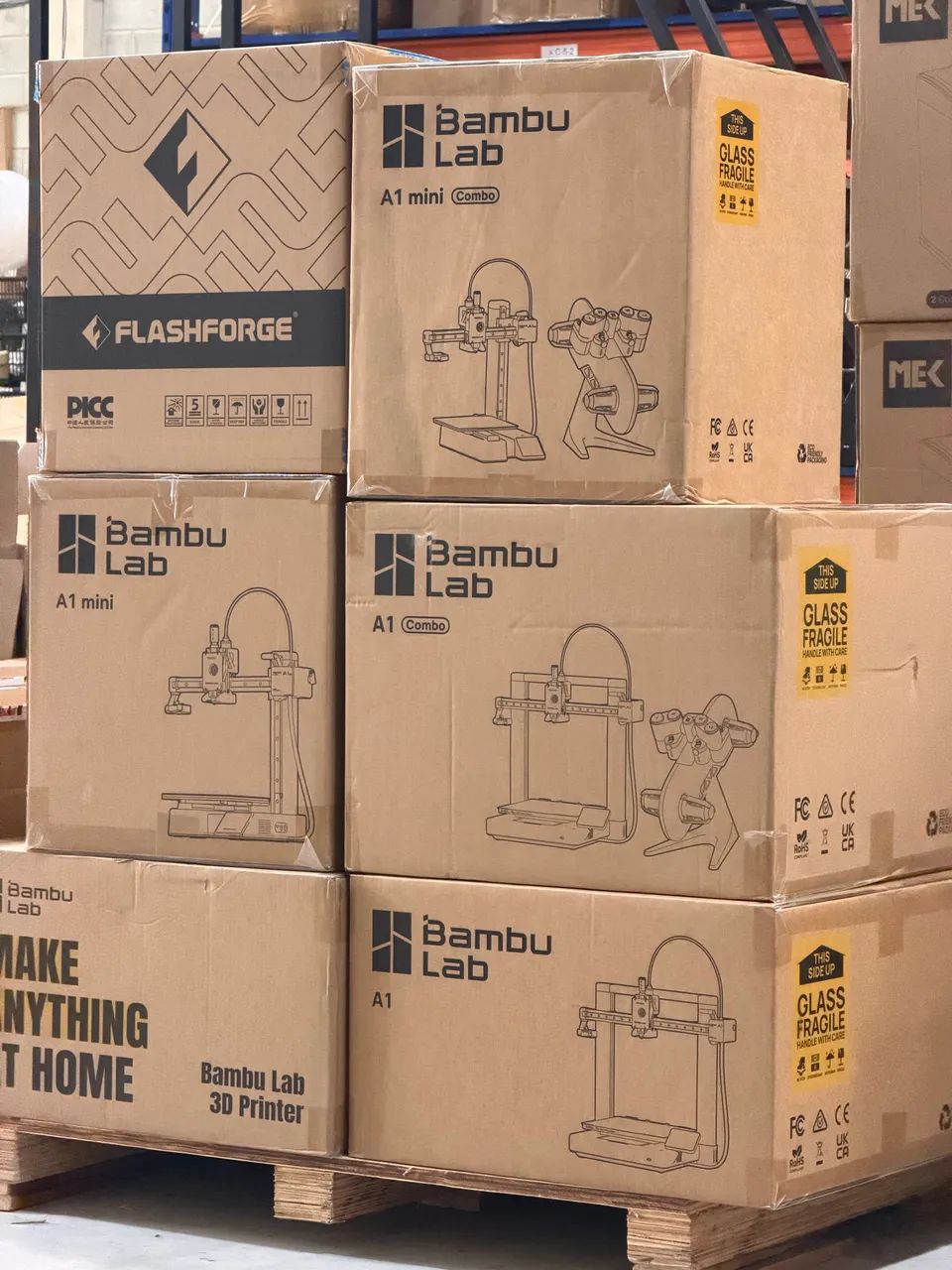Impressora 3D Bambu Lab FlashForge Elegoo Anycubic