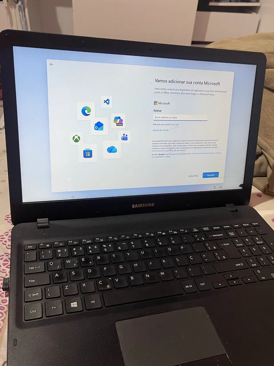 Notebook samsung 