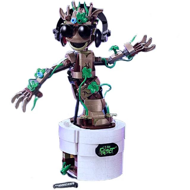 Lego SET 76297 SUPER HEROES - Groot Dançante - Brinquedos e Jogos