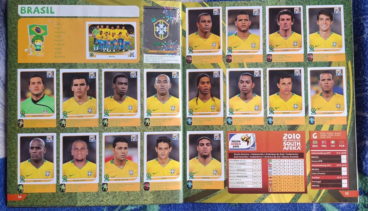 Álbum da copa do mundo 2010 - Foto 2