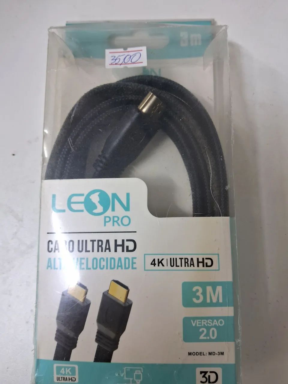 Cabo HDMI Leon 3 Metros