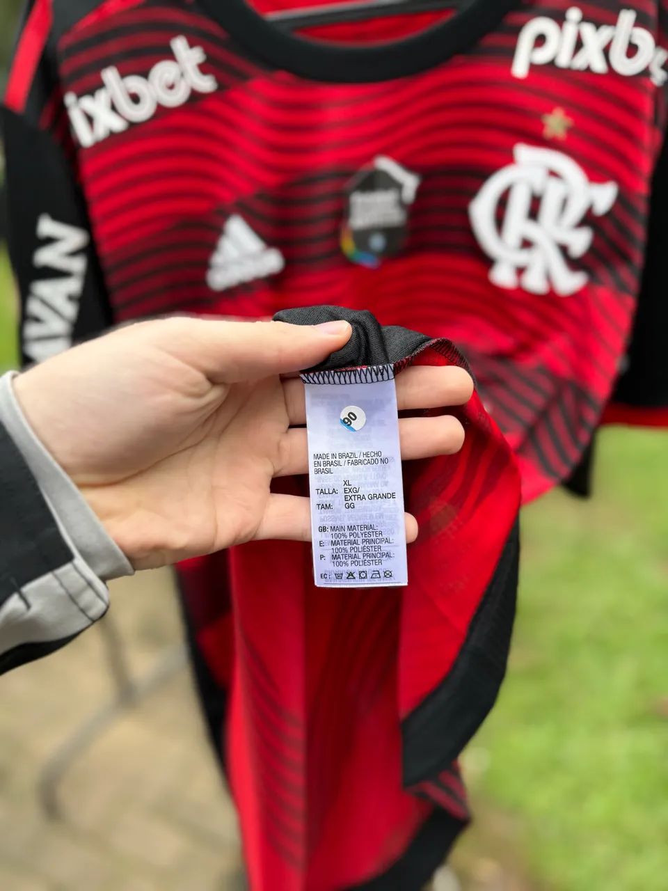 Camisa do Flamengo Authentic 2022 - Foto 5