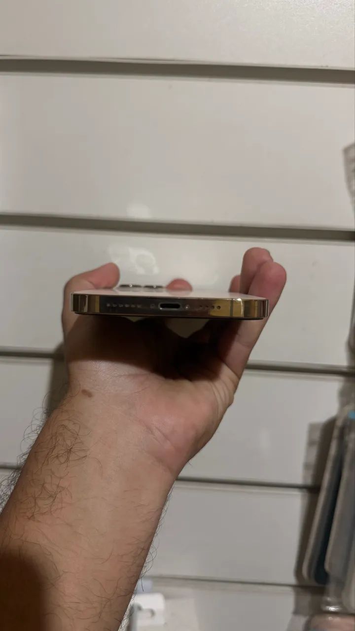 iPhone 12 Pro Max 128gb dourado 