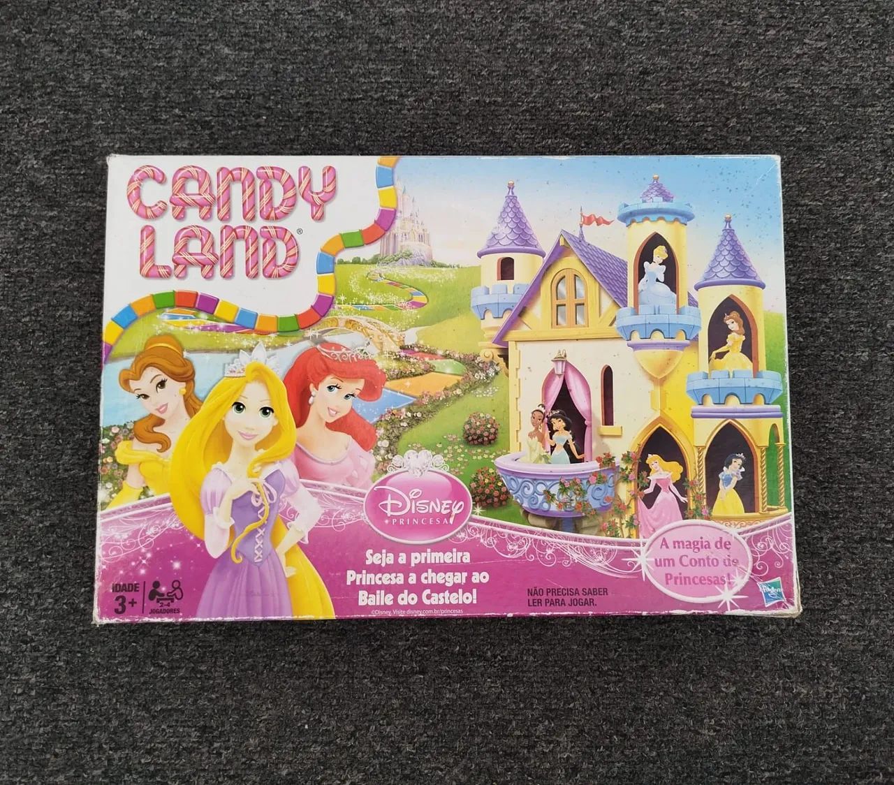 Jogo Candy Land Edição Princesas Disney  - Foto 3