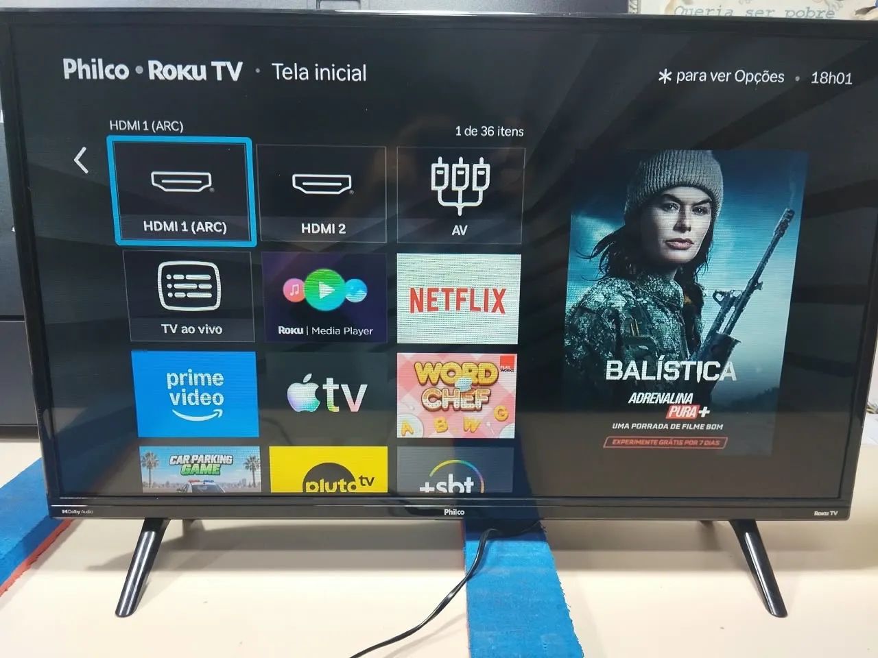 Smart tv Philco 32? Rokutv