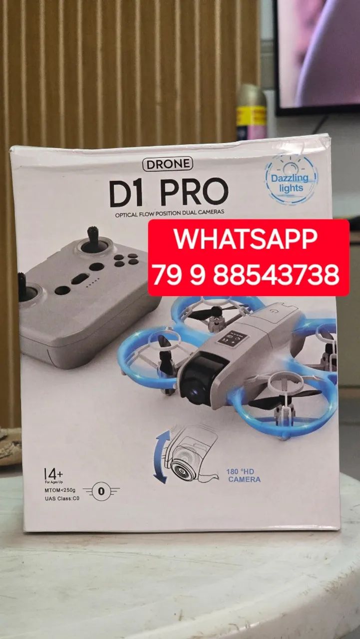 DRONE D1 PRO BRINQUEDO - 2 BATERIAS - COMPLETINHO - PARA BRINCAR