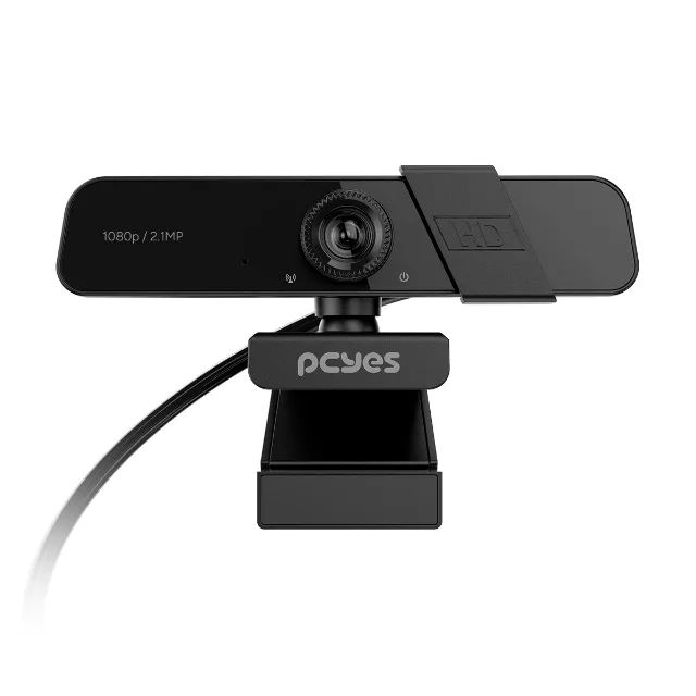 Webcam Pcyes Raza FHD-04 Full HD 1080P Com Microfone - WZetta - Foto 4