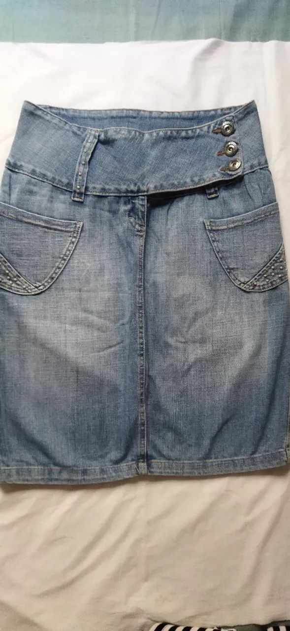 Saia jeans 44