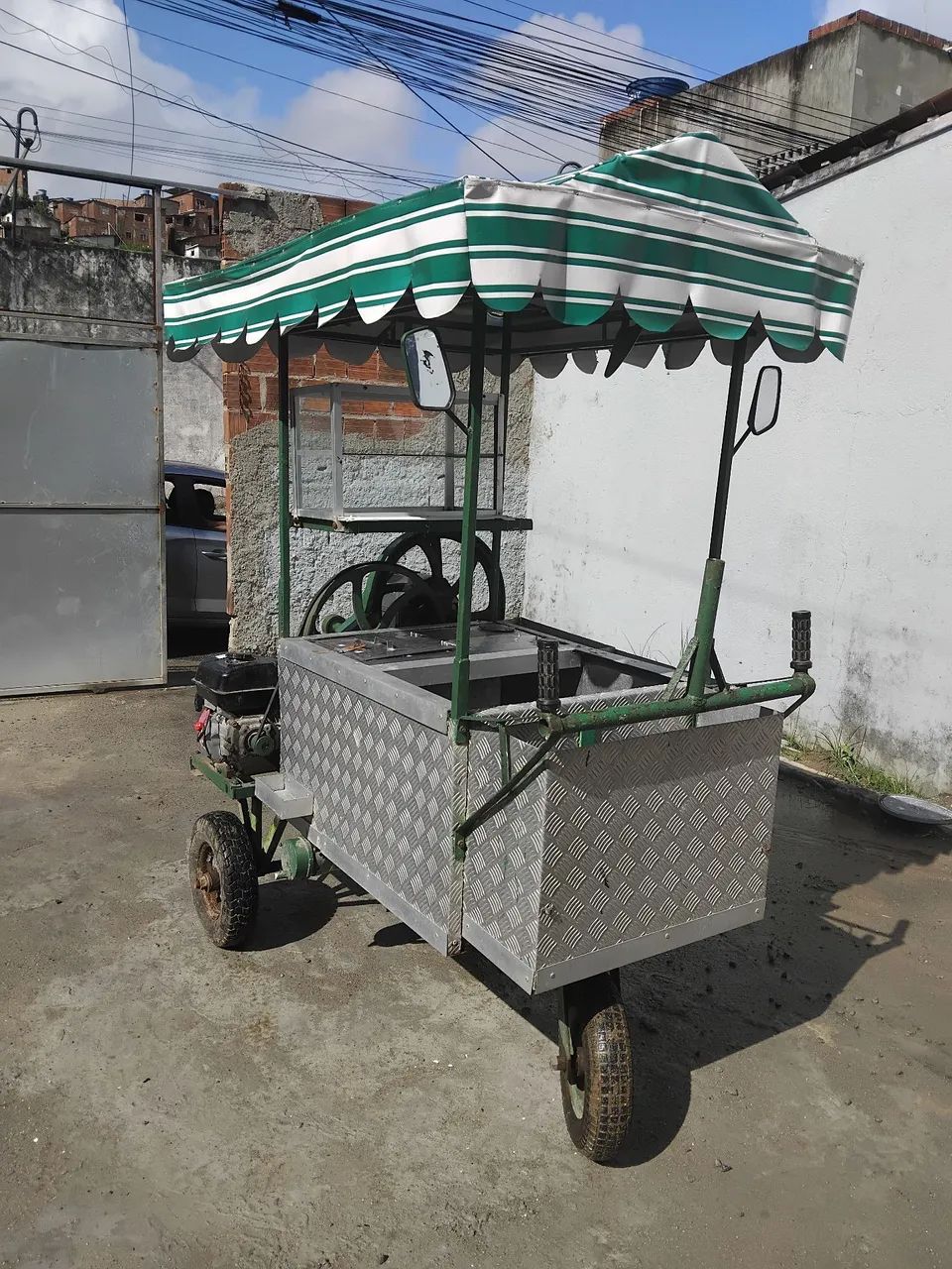 Carroça de caldo de cana