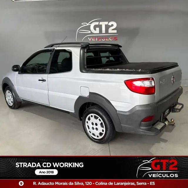 Fiat Strada Working Hard 1.4 Fire Flex 8V CD 2018 - Foto 3