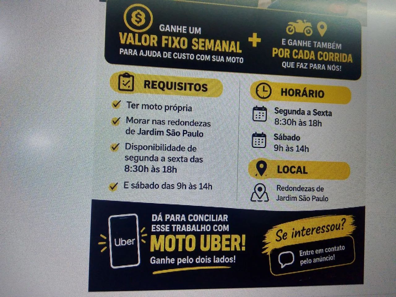 Vagas para motoqueiros - Foto 2