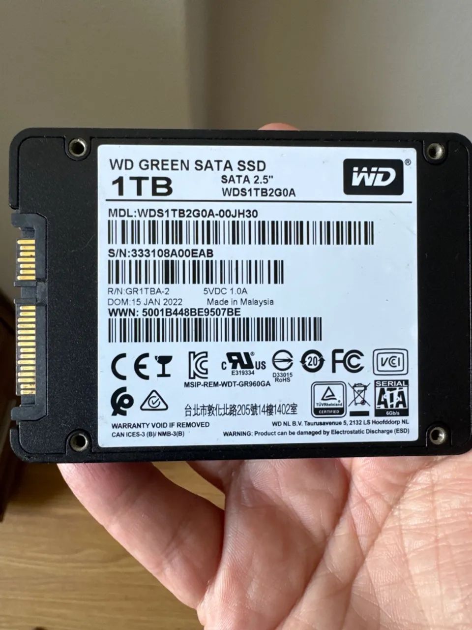 SSD 1tb da WD Green  - Foto 2