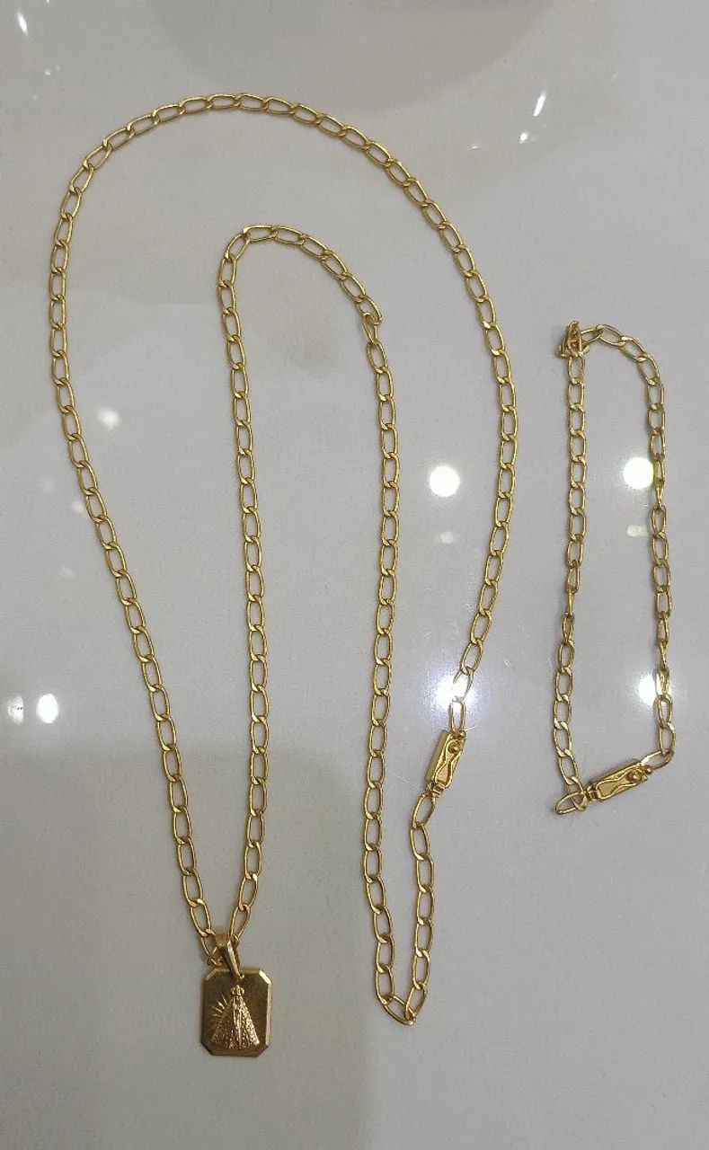 Conjunto de semi jóias, 15 peças, muito top! - Foto 5