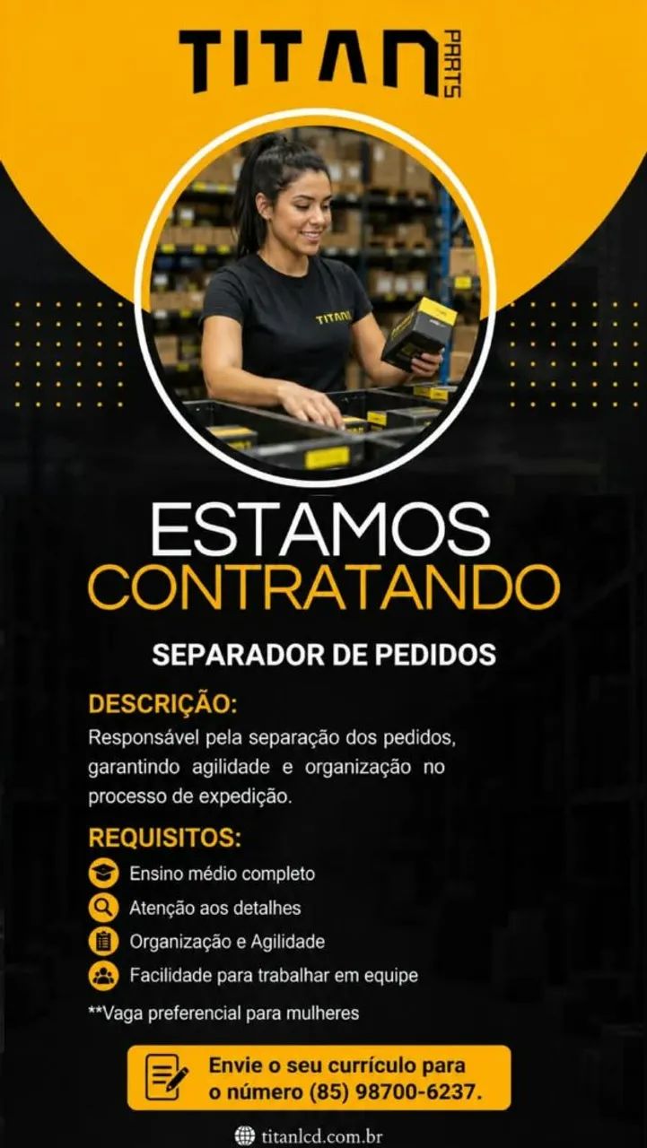 Vaga de Emprego!