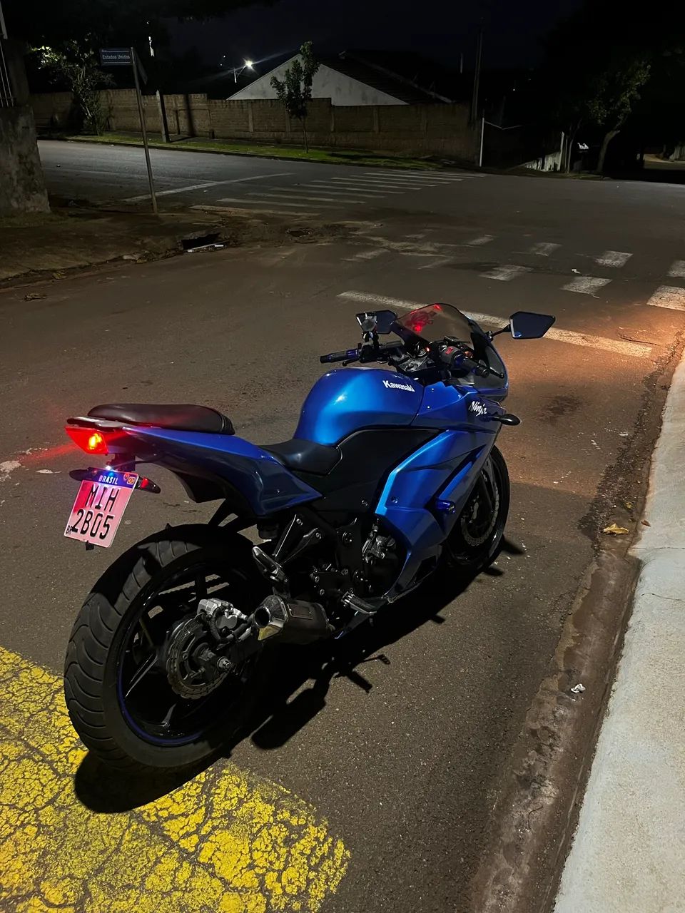 Kawasaki Ninja250 2011 Azul - Foto 5