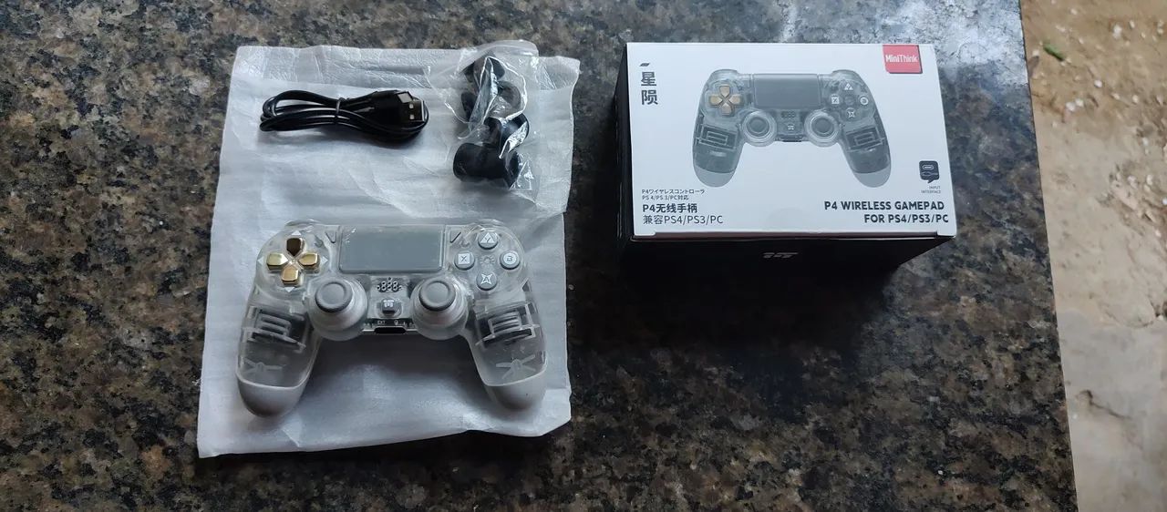 Controle de ps4 MiniThink  Wireless sem fio  - Foto 2