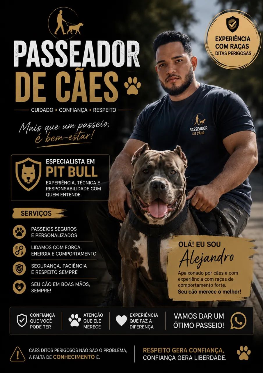 DOG WALKER ( PASSEADOR DE CÃES)